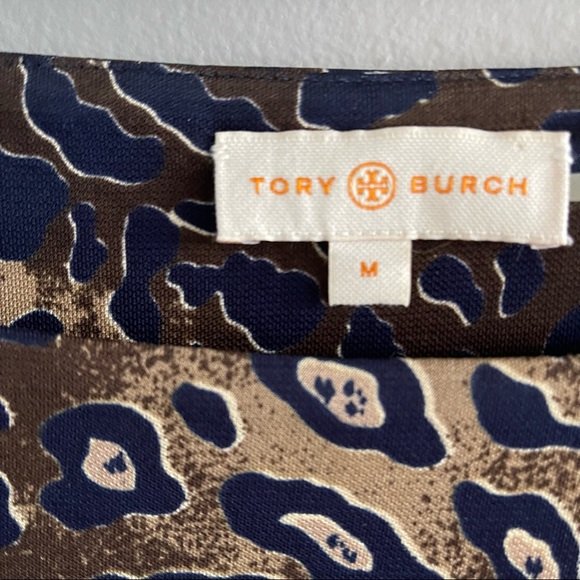 Tory Burch dark leopard shift dress - Picture 2 of 2